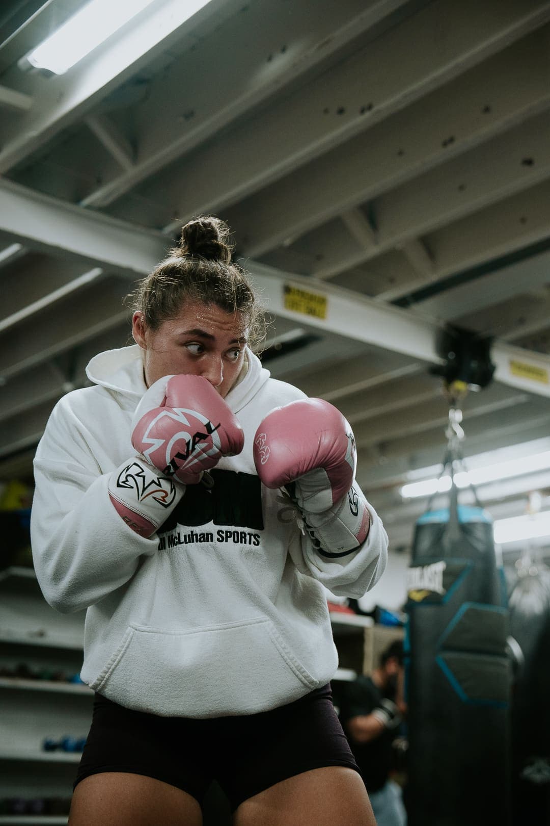 Rival boxing gloves at Sully's Gym