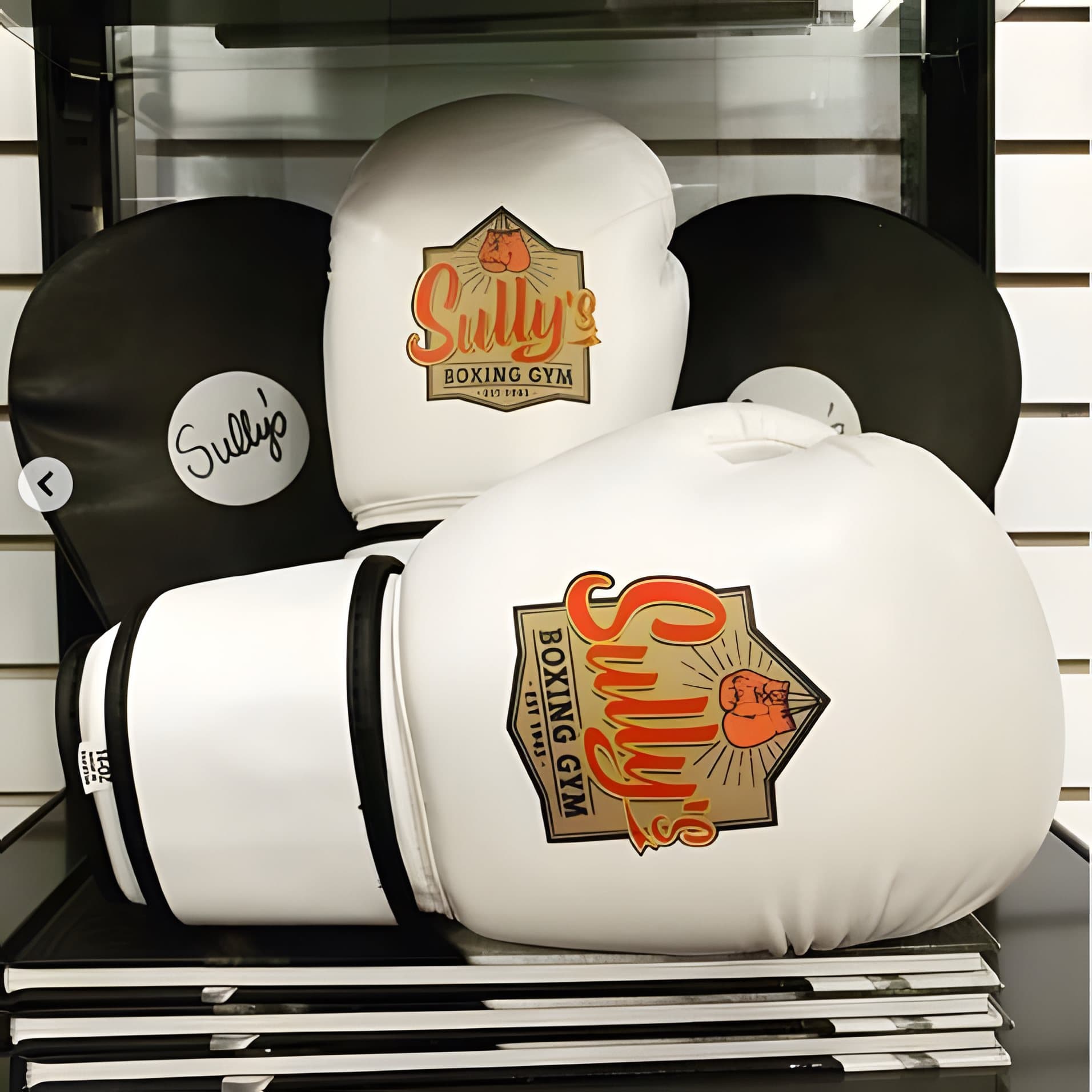 Sully's Boxing Gloves — White